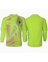 Belgia Keeper Bortedrakt EM 2024 Lange ermer